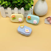 Estuche para lentes de contacto de colores DIY